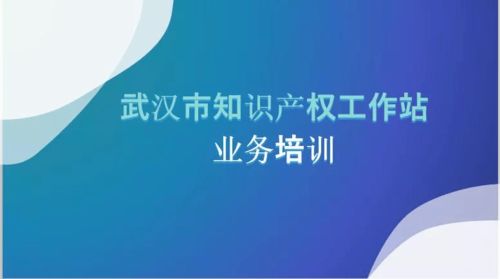 武汉知识产权工作站专项业务系列培训 赋能创新主体，构筑服务高地