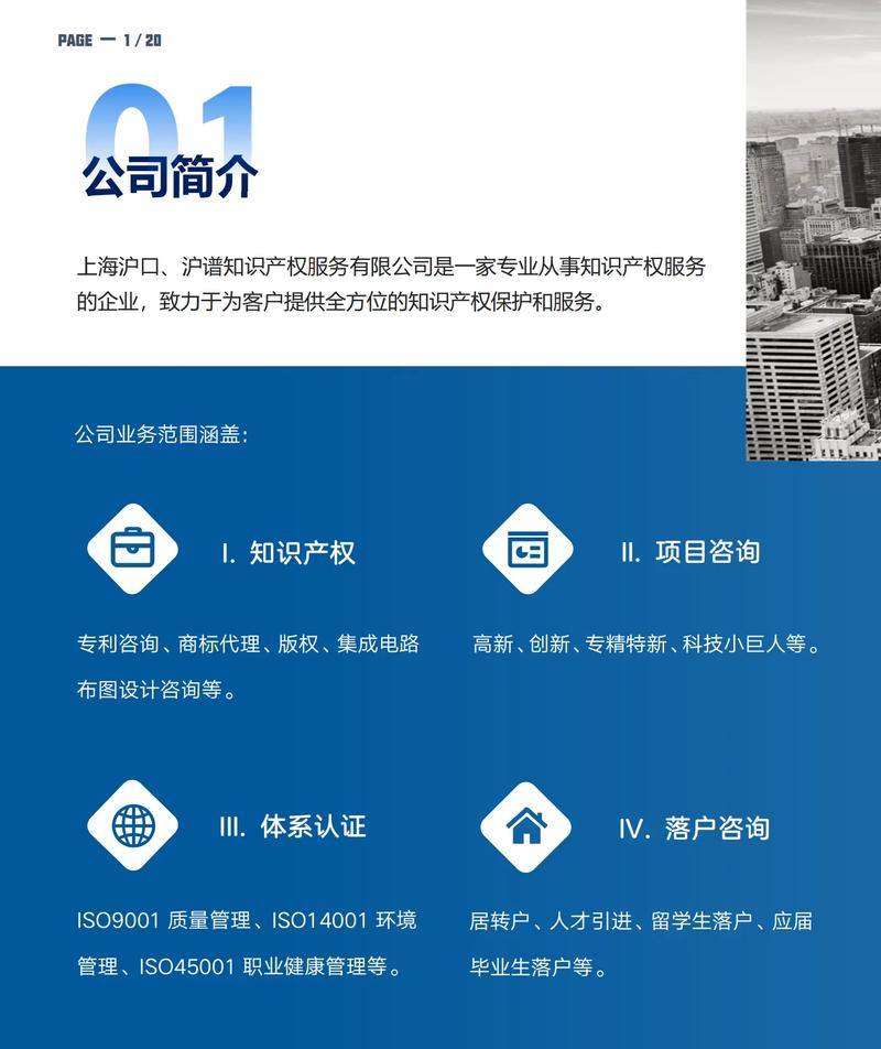 沪口,沪谱知识产权服务.#公司简介 上海沪口,沪谱知识产权服